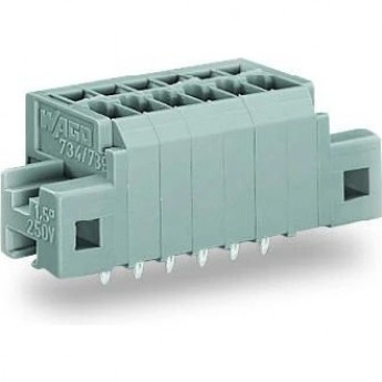 Клемма на печатную плату WAGO CAGE CLAMP® 4-полюсная шаг 3.5 мм 1119211