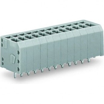 Клемма на печатную плату WAGO CAGE CLAMP® 1.5 мм шаг 3.5 мм 3-полюсная 1119261 Клемма на печатную плату WAGO CAGE CLAMP® 1.5 мм шаг 3.5 мм 3-полюсная 1119261