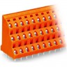 Трехуровневая клемма на печатную плату WAGO CAGE CLAMP® 3 x 16-полюсов шаг 7.62 мм 2.50 мм 1119360