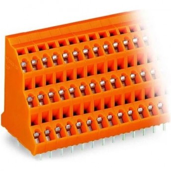 Трехуровневая клемма на печатную плату WAGO CAGE CLAMP® шаг 5.08 мм 3 x 4-полюсов 1119378 Трехуровневая клемма на печатную плату WAGO CAGE CLAMP® шаг 5.08 мм 3 x 4-полюсов 1119378