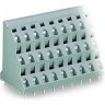 Трехуровневая клемма на печатную плату WAGO CAGE CLAMP® шаг 7.5 мм 3 x 2-полюсов 1119406