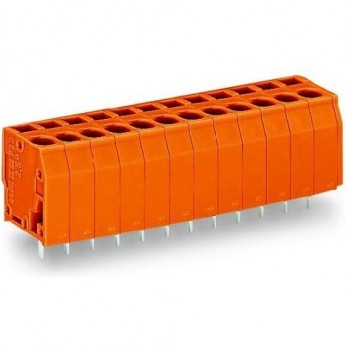 Клемма на печатную плату WAGO CAGE CLAMP® 6-полюсная шаг 5.08 мм 1119430
