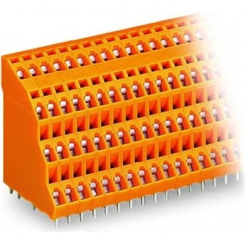 Четырехуровневая клемма на печатную плату WAGO CAGE CLAMP® 4 x 24-полюсов шаг 5.08 мм 1119466 Четырехуровневая клемма на печатную плату WAGO CAGE CLAMP® 4 x 24-полюсов шаг 5.08 мм 1119466