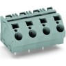 Клемма на печатную плату WAGO CAGE CLAMP® 4-полюсная шаг 12.5 мм 1119488