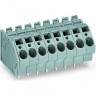Клемма на печатную плату WAGO CAGE CLAMP® 9-полюсная шаг 7.5 мм 1119552