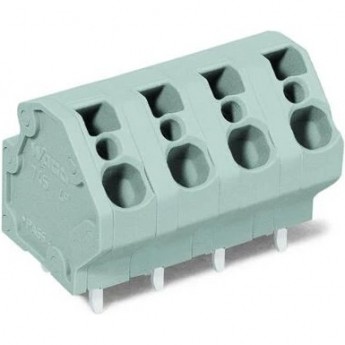 Клемма на печатную плату WAGO CAGE CLAMP® 4-полюсная шаг 7.5 мм 4 мм 1119568