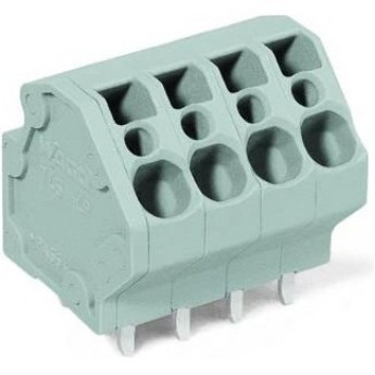 Клемма на печатную плату WAGO CAGE CLAMP® 8-полюсная шаг 5 мм 4 мм 1119576