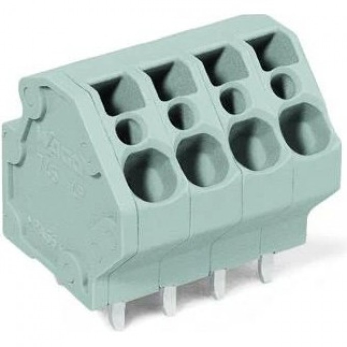 Клемма на печатную плату WAGO CAGE CLAMP® 8-полюсная шаг 5 мм 4 мм 1119576
