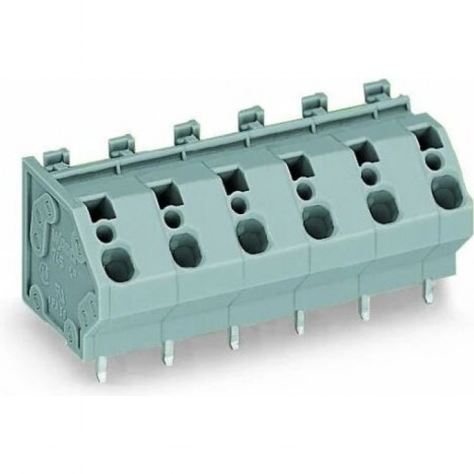 Клемма на печатную плату WAGO CAGE CLAMP® 2-полюсная шаг контактов 10 мм 1119612