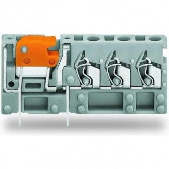 Наборная клемма на печатную плату WAGO с ножевым размыкателем CAGE CLAMP® 2.5 мм шаг 5 мм 1119704 Наборная клемма на печатную плату WAGO с ножевым размыкателем CAGE CLAMP® 2.5 мм шаг 5 мм 1119704