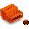 Вилка 1-проводная WAGO MCS MINI 16-полюсная с защитой от неправильного подсоединения, шаг контактов 3.81 мм 1119771