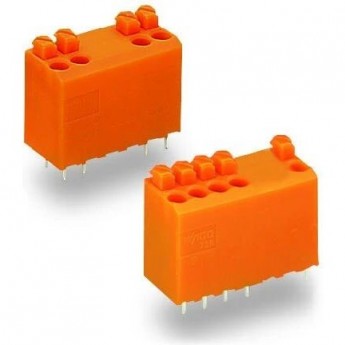 Клемма для печатной платы нажимная WAGO PUSH WIRE® 4-полюсная шаг 3.81 мм 1120083 Клемма для печатной платы нажимная WAGO PUSH WIRE® 4-полюсная шаг 3.81 мм 1120083