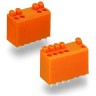 Клемма для печатной платы нажимная WAGO PUSH WIRE® 4-полюсная шаг 3.81 мм 1120083