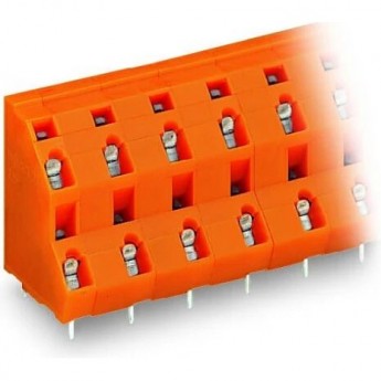 Двухуровневая клемма на печатную плату WAGO CAGE CLAMP® 2x12-полюсов шаг 10.16 мм 1120088 Двухуровневая клемма на печатную плату WAGO CAGE CLAMP® 2x12-полюсов шаг 10.16 мм 1120088