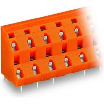Двухуровневая клемма на печатную плату WAGO CAGE CLAMP® шаг 10.16 мм 2x3-полюса 1120120 Двухуровневая клемма на печатную плату WAGO CAGE CLAMP® шаг 10.16 мм 2x3-полюса 1120120
