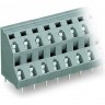 Двухуровневая клемма на печатную плату WAGO CAGE CLAMP® шаг контактов 7.5 мм 2x2-полюса 1120128