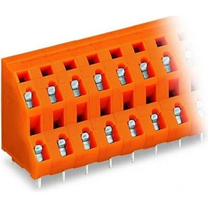 Двухуровневая клемма для печатной платы WAGO CAGE CLAMP® 2x16-полюсов шаг 7.62 мм 1120149