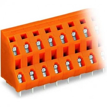 Двухуровневая клемма на печатную плату WAGO CAGE CLAMP® 2x8-полюсов шаг 7.62 мм 1120151 Двухуровневая клемма на печатную плату WAGO CAGE CLAMP® 2x8-полюсов шаг 7.62 мм 1120151