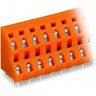 Двухуровневая клемма на печатную плату WAGO CAGE CLAMP® 2x8-полюсов шаг 7.62 мм 1120151
