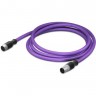Кабель PROFIBUS WAGO с разъемами M12, 5 м, B-кодирование 1120413