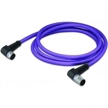 Кабель CANopen/DeviceNet WAGO с угловыми разъемами M12, 20 м, фиолетовый 1120727 Кабель CANopen/DeviceNet WAGO с угловыми разъемами M12, 20 м, фиолетовый 1120727