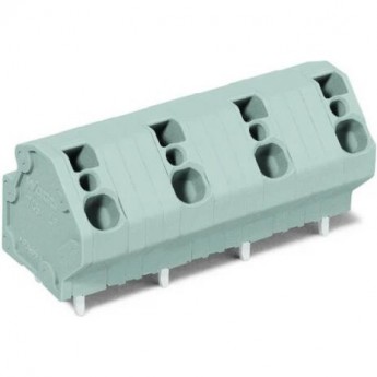 Клемма на печатную плату WAGO CAGE CLAMP® 12-полюсная шаг 12.5 мм 1121033 Клемма на печатную плату WAGO CAGE CLAMP® 12-полюсная шаг 12.5 мм 1121033