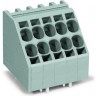 Клеммы для печатных плат WAGO 2-проводные Push-in CAGE CLAMP® шаг 7.5 мм 1121056