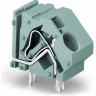Наборная клемма на печатную плату WAGO CAGE CLAMP® 1-полюсная для Ex i, шаг контактов 20 мм, 16 мм 1121061