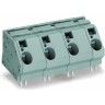 Клемма на печатную плату WAGO CAGE CLAMP® 5-полюсная шаг 20 мм 1121071