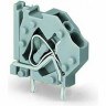 Наборная клемма на печатную плату WAGO CAGE CLAMP® шаг контактов 5 мм 1-полюсная для Ex i 1121097