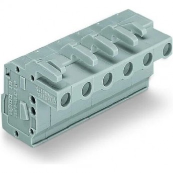 1-проводниковая розетка угловая WAGO MCS MIDI Classic 6-полюсная шаг 2.5 мм 1122601 1-проводниковая розетка угловая WAGO MCS MIDI Classic 6-полюсная шаг 2.5 мм 1122601