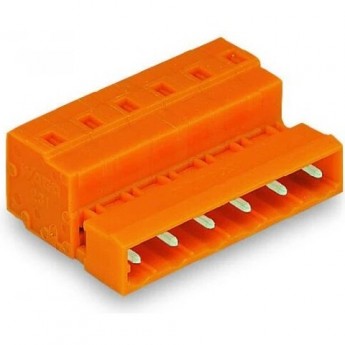 Вилка 1-проводная WAGO MCS MIDI Classic 6-полюсная шаг 7.62 мм 2.5 мм 1122628