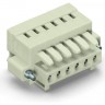 Розетка 1-проводниковая WAGO MCS MINI 18-полюсная с защитой от неправильного подсоединения, шаг 3.5 мм 1122893