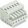 1-проводниковая розетка WAGO MCS MINI 10-полюсная с шагом контактов 3.5 мм 1122901