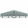8-уровневые клеммы для матричной коммутации WAGO для монтажа на DIN-рейку 35 x 7.5 мм, 1.5 мм², серые 1123006