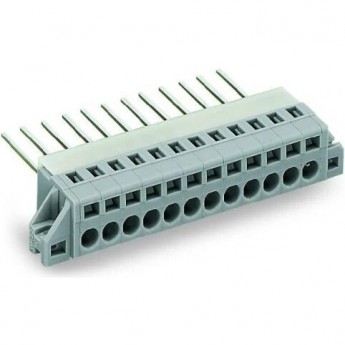 Проходные клеммы WAGO CAGE CLAMP® 8-полюсные шаг 5 мм 1123312