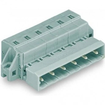 Вилка 1-проводная WAGO MCS MIDI Classic 10-полюсная шаг контактов 2.5 мм 1123340 Вилка 1-проводная WAGO MCS MIDI Classic 10-полюсная шаг контактов 2.5 мм 1123340