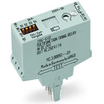 Реле переключающее WAGO DC 110 В с 2 контактами присоединение к печатной плате 1123582 Реле переключающее WAGO DC 110 В с 2 контактами присоединение к печатной плате 1123582