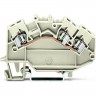 Клеммы проходные 3-проводные WAGO TOPJOB Classic 2.5 мм для DIN-рейки Ex e II 1124375