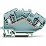 Клеммы проходные 2-проводные WAGO TOPJOB Classic для DIN-рейки 35x15 и 35x7.5 CAGE CLAMP® 6.00 мм 1124454