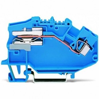 Клемма распределительная WAGO TOPJOB Classic 1-проводная с размыкателем 4 мм CAGE CLAMP® серая 1124466 Клемма распределительная WAGO TOPJOB Classic 1-проводная с размыкателем 4 мм CAGE CLAMP® серая 1124466