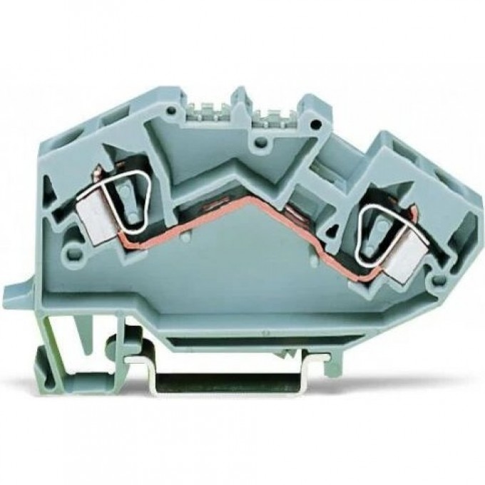 Клеммы проходные 2-проводные WAGO TOPJOB Classic для Ex e II, CAGE CLAMP 6 мм 1124482