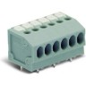 Клемма на печатную плату WAGO Push-in CAGE CLAMP® 6-полюсная шаг 3.5 мм 1124924