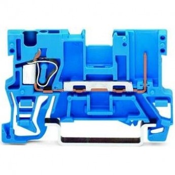 Клеммы базовые 1-проводные WAGO X-COM CAGE CLAMP® для DIN-рейки 35x15 и 35x7.5, 4 мм, синие 1126514 Клеммы базовые 1-проводные WAGO X-COM CAGE CLAMP® для DIN-рейки 35x15 и 35x7.5, 4 мм, синие 1126514
