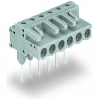 Розетка для клемм на рейку WAGO MCS MIDI Classic 0.6x1 мм угловые 5-полюсные шаг 5 мм 1127882 Розетка для клемм на рейку WAGO MCS MIDI Classic 0.6x1 мм угловые 5-полюсные шаг 5 мм 1127882