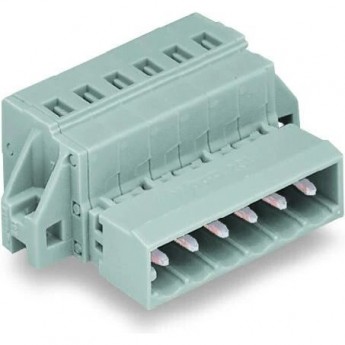 1-проводная вилка WAGO MCS MIDI Classic 5-полюсная с шагом контактов 5 мм 1128549 1-проводная вилка WAGO MCS MIDI Classic 5-полюсная с шагом контактов 5 мм 1128549