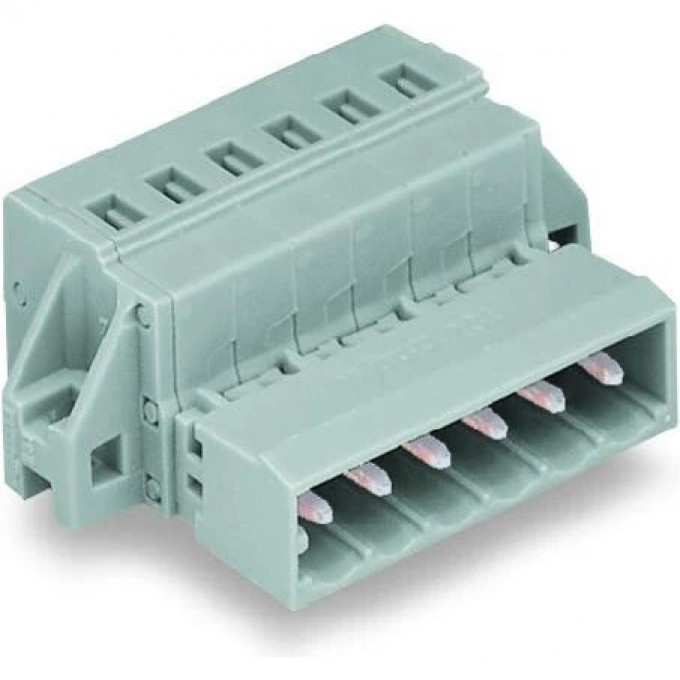 1-проводная вилка WAGO MCS MIDI Classic 5-полюсная с шагом контактов 5 мм 1128549