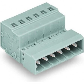1-проводная вилка WAGO MCS MIDI Classic с разгрузкой натяжения 3-полюсная шаг 5 мм 1128603 1-проводная вилка WAGO MCS MIDI Classic с разгрузкой натяжения 3-полюсная шаг 5 мм 1128603