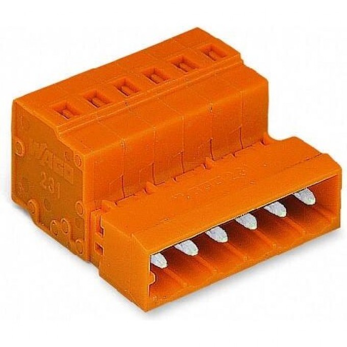 1-проводная вилка WAGO MCS MIDI Classic 21-полюсная шаг 5.08 мм 1128848