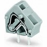 Наборная клемма на печатную плату WAGO CAGE CLAMP® шаг 7.5/7.62 мм 1-полюсная 1128974